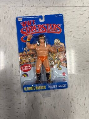 WWE Ultimate Warrior Action Figure - Orange and Black
